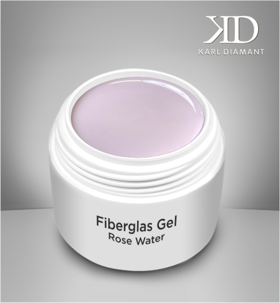 Fiberglas Gel Rose Water Karl Diamant 15 ml